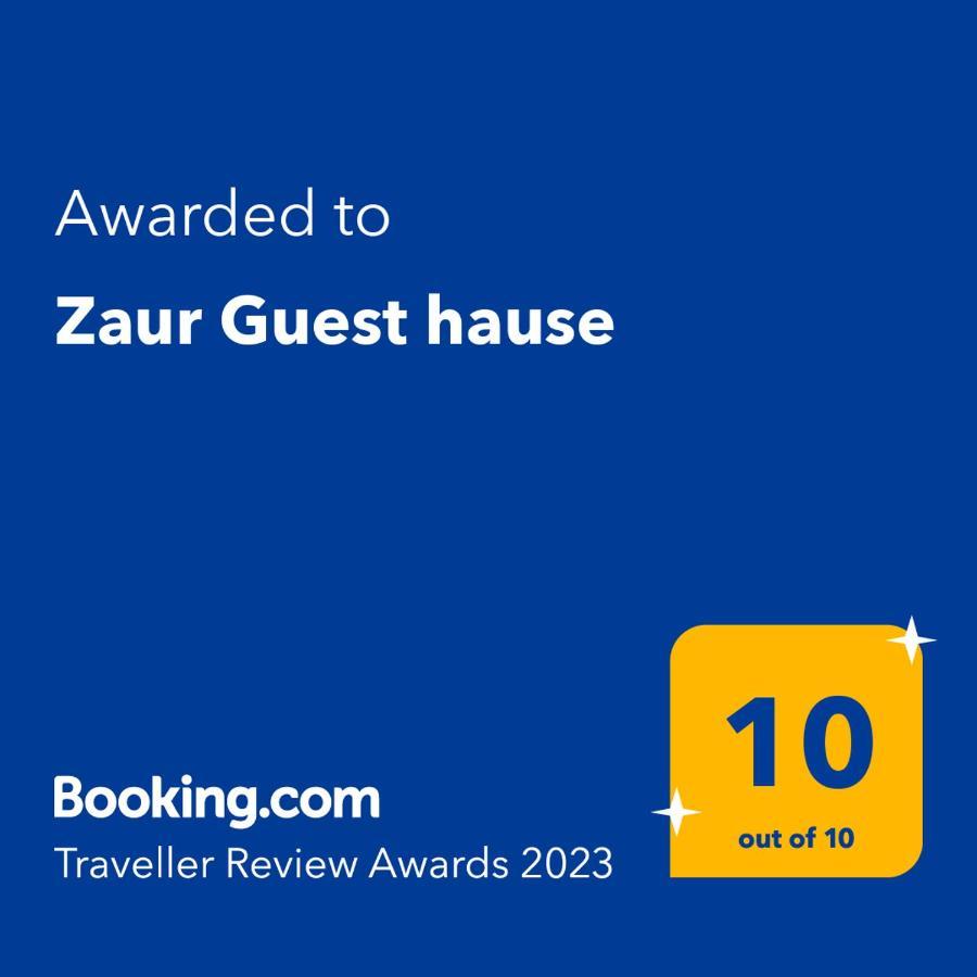 Zaur Guest Hause Hotell Xinaliq Eksteriør bilde